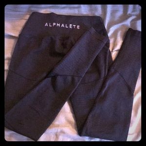 Charcoal Alphalete leggings 2018